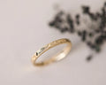 engraved gold ring
