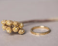 2mm star set diamond eternity ring in 18ct yellow gold