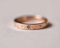 3mm star set diamond eternity ring in 18ct rose gold