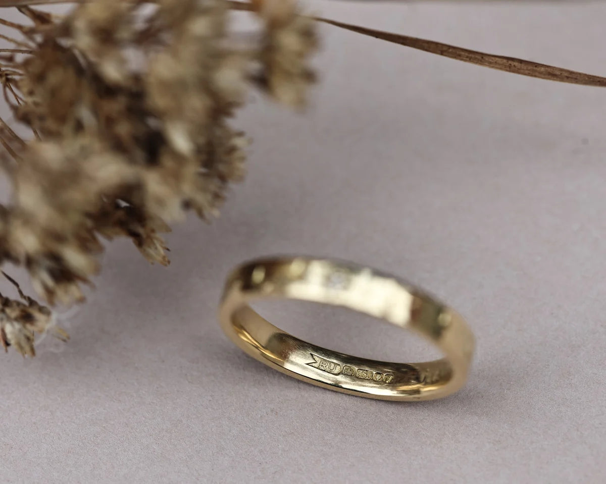3mm Star Set Diamond Eternity Ring in 18ct Yellow Gold