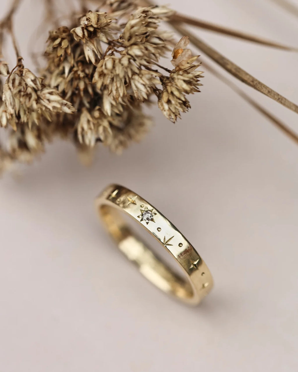 3mm Star Set Diamond Eternity Ring in 18ct Yellow Gold