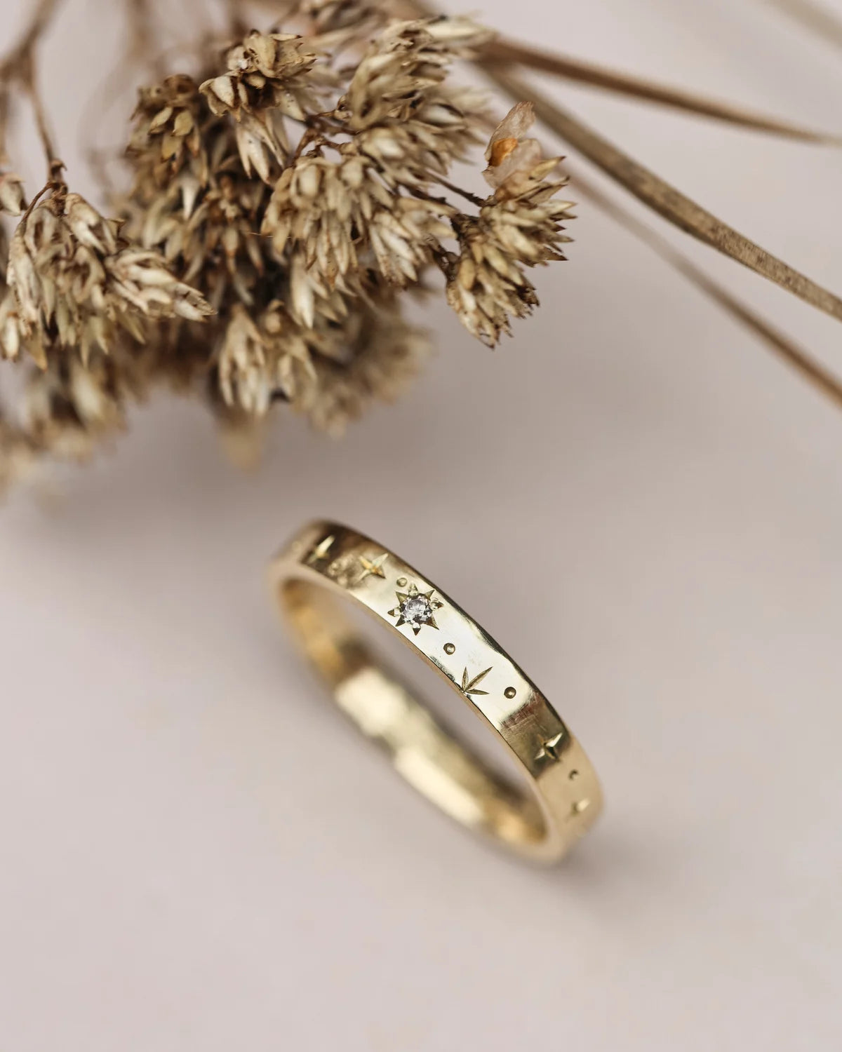 3mm Star Set Diamond Eternity Ring in 18ct Yellow Gold