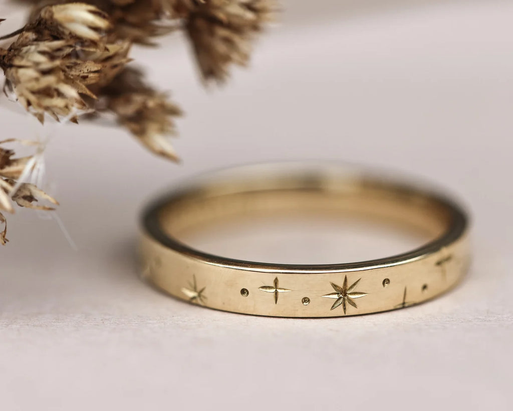 3mm Star Set Diamond Eternity Ring in 18ct Yellow Gold