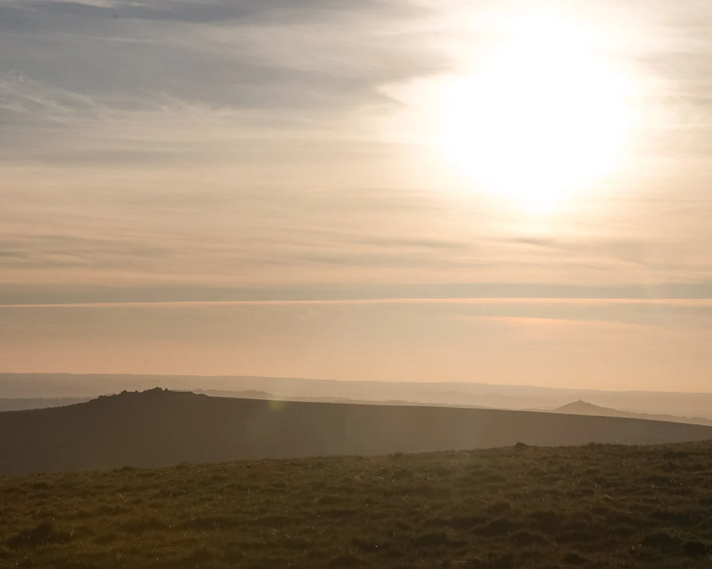 Soft landscape image used for editorial jewellery styling